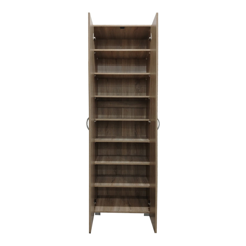 Παπουτσοθήκη-Ντουλάπα Racka pakoworld σε sonoma απόχρωση 58x34x186εκ - Hippiehome.gr