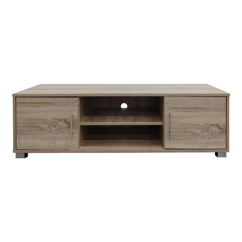 Έπιπλο τηλεόρασης Serank pakoworld σε sonoma απόχρωση 120x40x40εκ - Hippiehome.gr