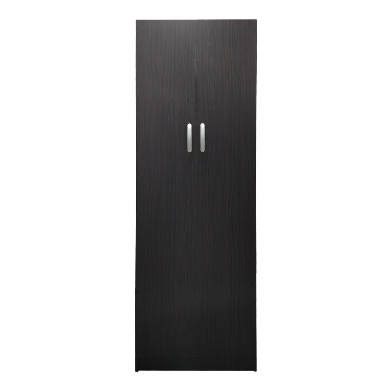 Ντουλάπα δίφυλλη Athos pakoworld σε wenge απόχρωση 60x42x180εκ - Hippiehome.gr