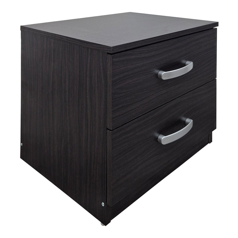 Κομοδίνο Athos pakoworld σε wenge απόχρωση 48x40x41.5εκ - Hippiehome.gr