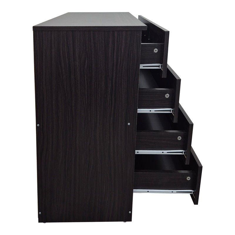 Συρταριέρα Athos pakoworld σε wenge απόχρωση 80x40x79εκ - Hippiehome.gr