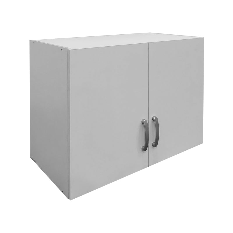 Ντουλάπα πεντάφυλλη με πατάρι Athos I pakoworld λευκή 170x42x240εκ - Hippiehome.gr