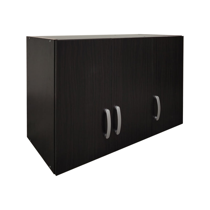 Ντουλάπα εξάφυλλη με πατάρι Athos pakoworld wenge 180x42x240εκ - Hippiehome.gr