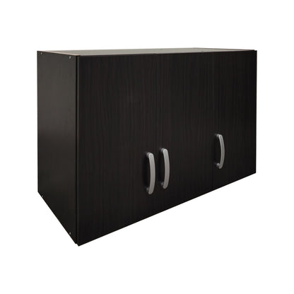 Ντουλάπα εξάφυλλη με πατάρι Athos pakoworld wenge 180x42x240εκ - Hippiehome.gr