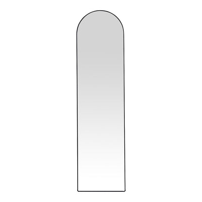 Καθρέπτης Plaza pakoworld αλουμίνιο σε μαύρη απόχρωση 40x28x150εκ - Hippiehome.gr