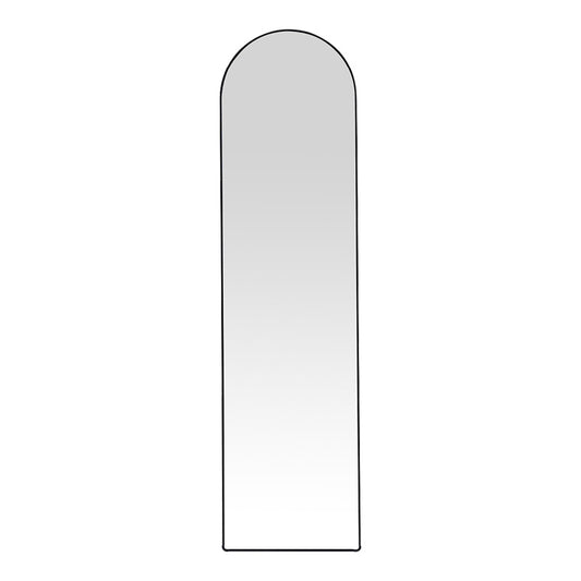 Καθρέπτης Plaza pakoworld αλουμίνιο σε μαύρη απόχρωση 40x28x150εκ - Hippiehome.gr