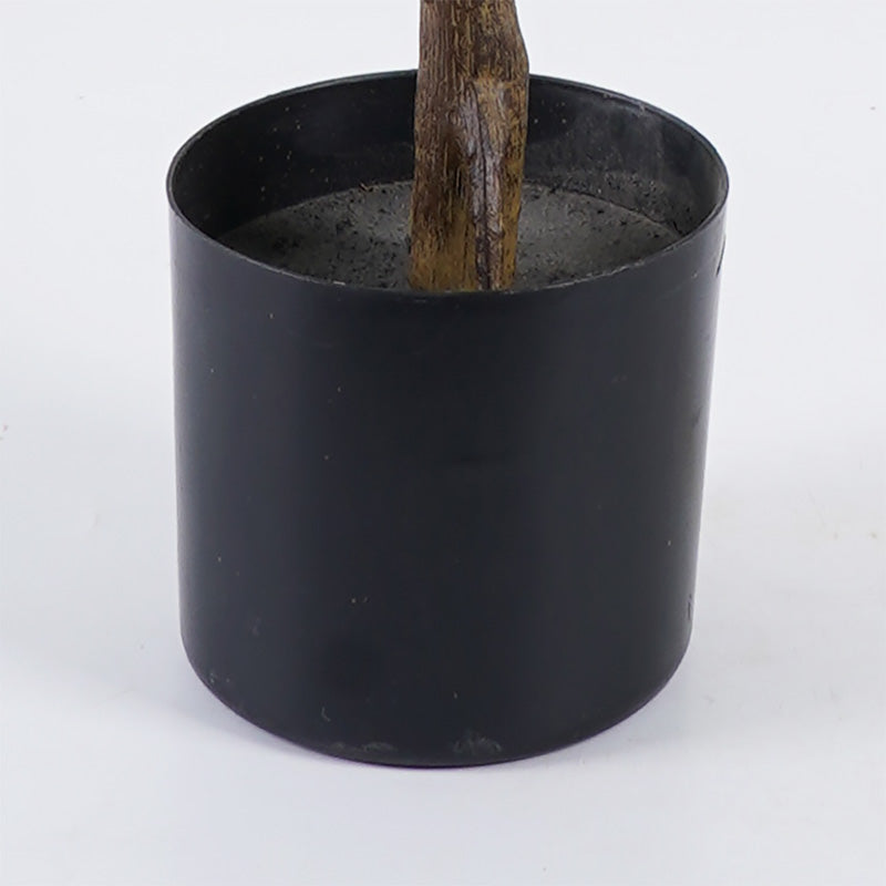 Διακοσμητικό φυτό σε γλάστρα Ficus Lyrata Inart πράσινο Φ70x130εκ - Hippiehome.gr