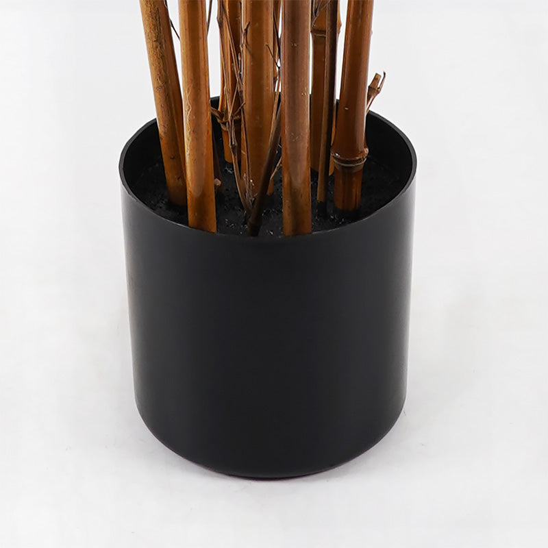 Διακοσμητικό φυτό σε γλάστρα Rhapis Palm Inart πράσινο Φ80x180εκ - Hippiehome.gr