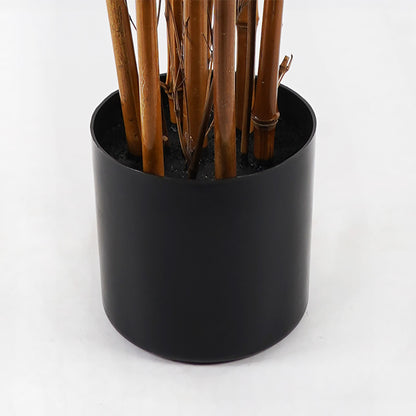 Διακοσμητικό φυτό σε γλάστρα Rhapis Palm Inart πράσινο Φ80x180εκ - Hippiehome.gr