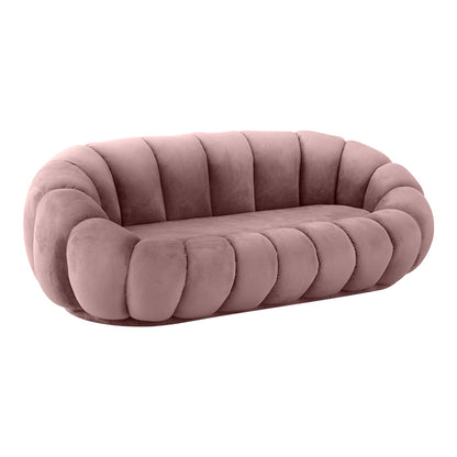 Καναπές Embrace pakoworld βελούδο σε σάπιο μήλο απόχρωση 180x105x65εκ - Hippiehome.gr