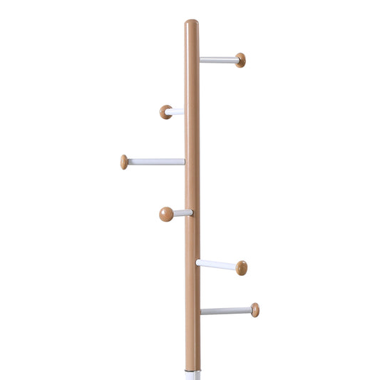 Καλόγερος Serea pakoworld μέταλλο σε λευκή-φυσική απόχρωση Φ30x175εκ - Hippiehome.gr