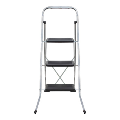 Σκαλοσκαμπό μεταλλικό 3 σκαλιών 70εκ. - Hippiehome.gr