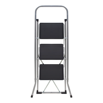 Σκαλοσκαμπό μεταλλικό 3 σκαλιών 70εκ. - Hippiehome.gr