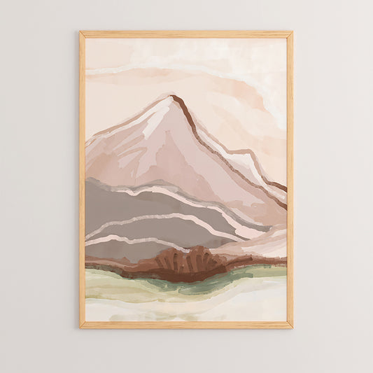 Πίνακας Mons pakoworld με ψηφιακή εκτύπωση και πλαίσιο 33x1.5x48εκ - Hippiehome.gr