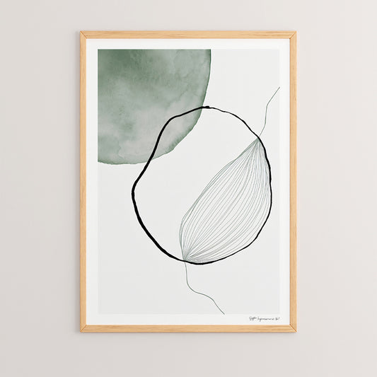 Πίνακας Bereto pakoworld με ψηφιακή εκτύπωση και πλαίσιο 33x1.5x48εκ - Hippiehome.gr