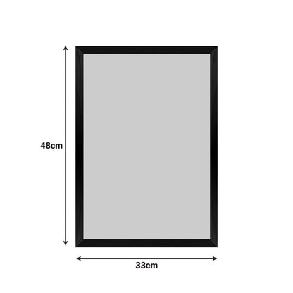 Πίνακας Serby pakoworld με ψηφιακή εκτύπωση και πλαίσιο 33x1.5x48εκ - Hippiehome.gr