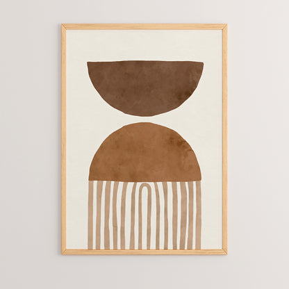 Πίνακας Serby pakoworld με ψηφιακή εκτύπωση και πλαίσιο 33x1.5x48εκ - Hippiehome.gr