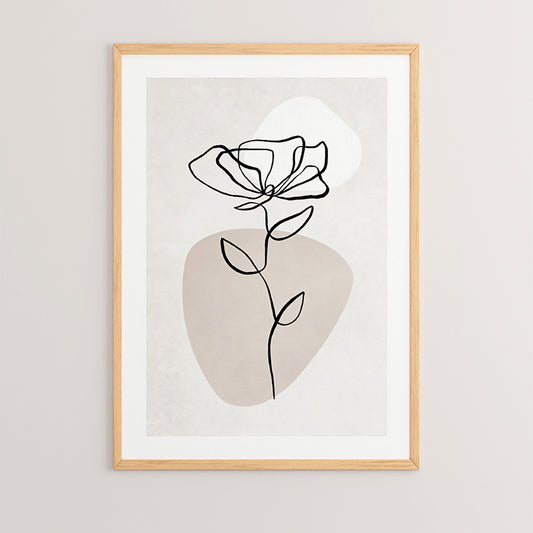 Πίνακας Bevo pakoworld με ψηφιακή εκτύπωση και πλαίσιο 33x1.5x48εκ - Hippiehome.gr