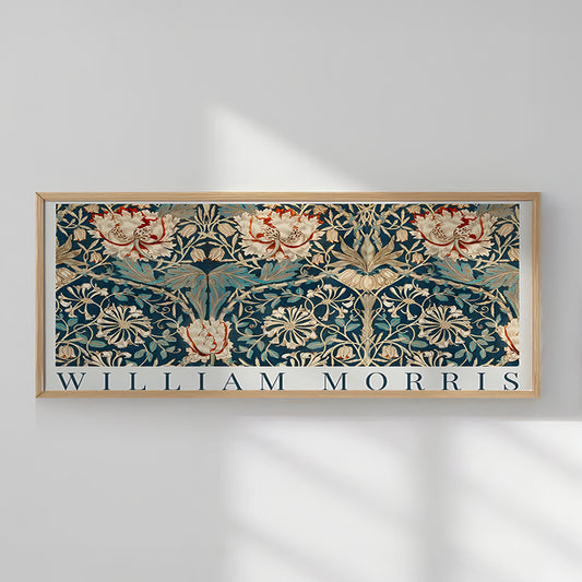 Πίνακας Morris pakoworld με ψηφιακή εκτύπωση και πλαίσιο 120x2x50εκ - Hippiehome.gr