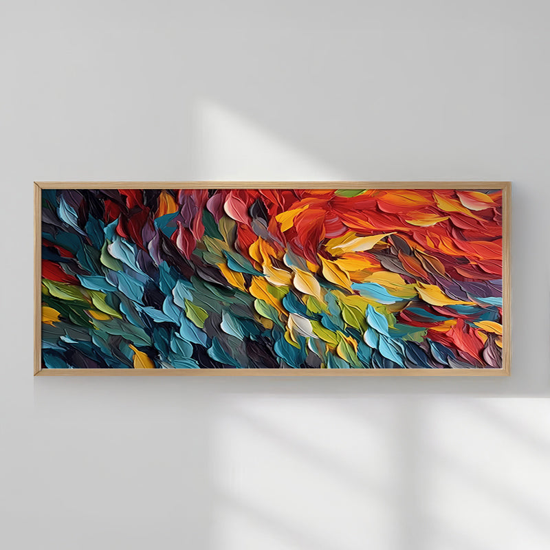 Πίνακας Feder pakoworld με ψηφιακή εκτύπωση και πλαίσιο 120x2x50εκ - Hippiehome.gr