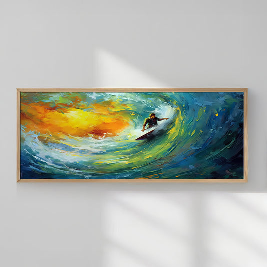 Πίνακας Copal pakoworld με ψηφιακή εκτύπωση και πλαίσιο 120x2x50εκ - Hippiehome.gr