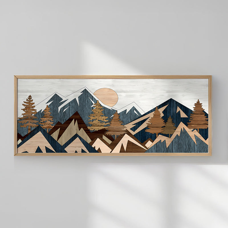 Πίνακας Uelia pakoworld με ψηφιακή εκτύπωση και πλαίσιο 70x2x33εκ - Hippiehome.gr