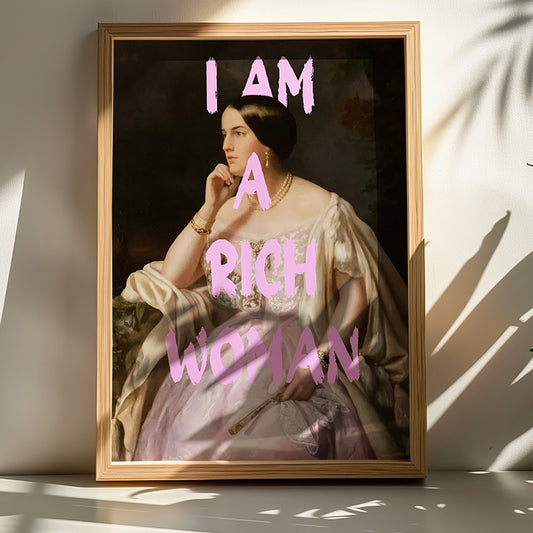 Πίνακας Richy pakoworld με ψηφιακή εκτύπωση και πλαίσιο 50x2x70εκ - Hippiehome.gr