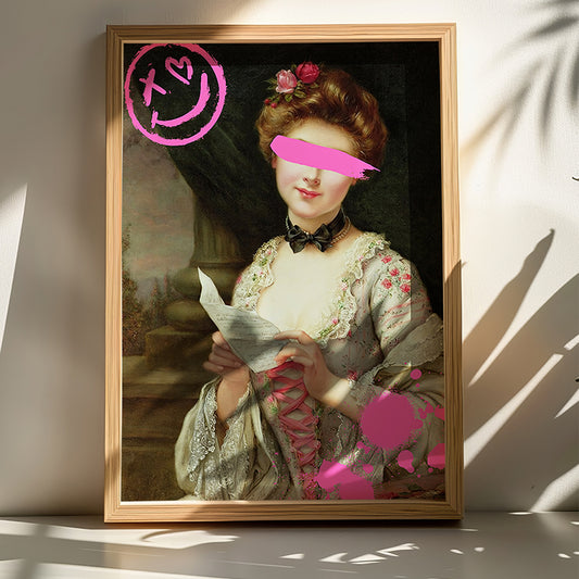 Πίνακας Elenda pakoworld με ψηφιακή εκτύπωση και πλαίσιο 50x2x70εκ - Hippiehome.gr