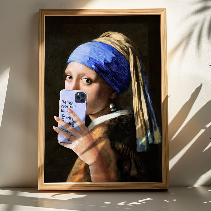 Πίνακας Dorazen pakoworld με ψηφιακή εκτύπωση και πλαίσιο 50x2x70εκ - Hippiehome.gr