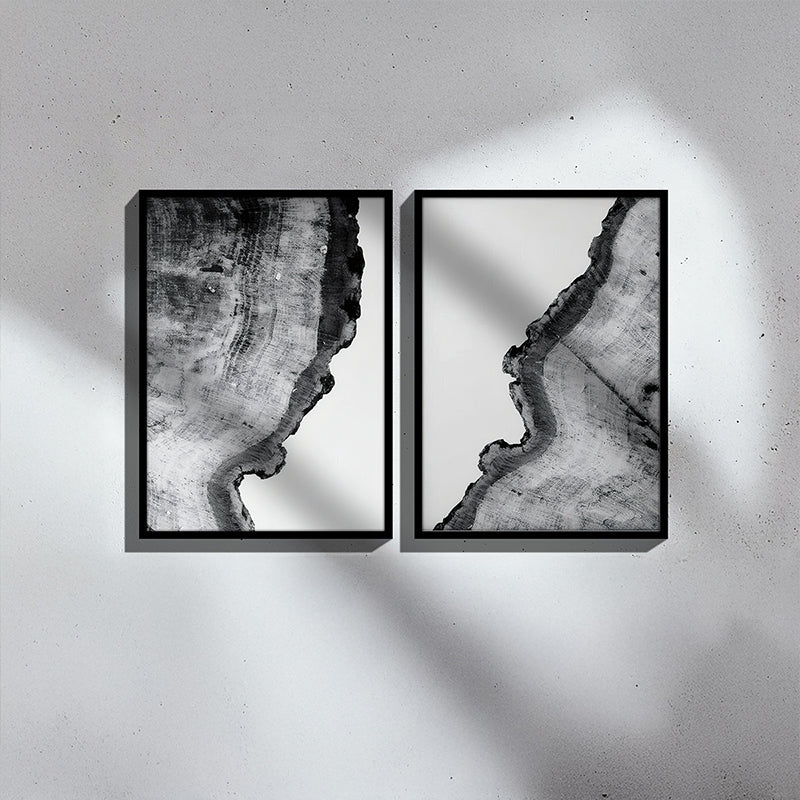 Πίνακας Nepen I pakoworld δίπτυχος με ψηφιακή εκτύπωση και πλαίσιο 33x1.5x48εκ - Hippiehome.gr