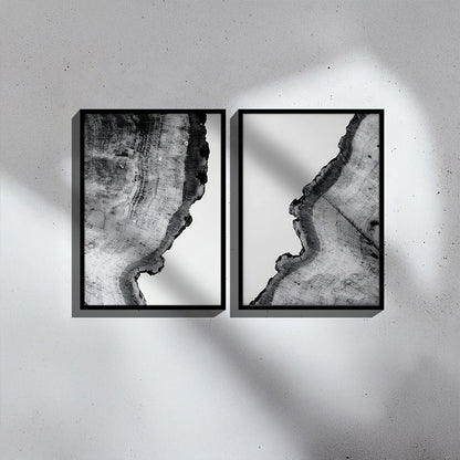 Πίνακας Nepen I pakoworld δίπτυχος με ψηφιακή εκτύπωση και πλαίσιο 33x1.5x48εκ - Hippiehome.gr