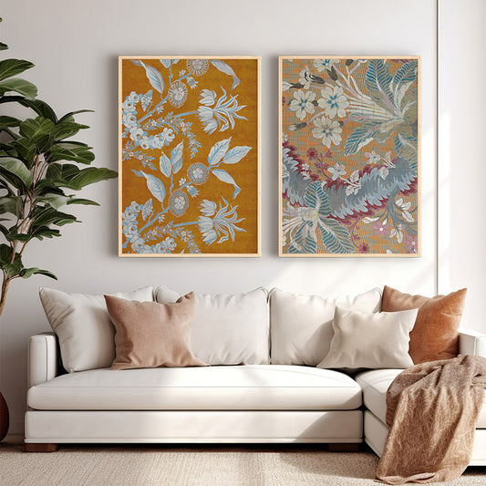 Πίνακας Fanea pakoworld δίπτυχος με ψηφιακή εκτύπωση και πλαίσιο 33x1.5x48εκ - Hippiehome.gr