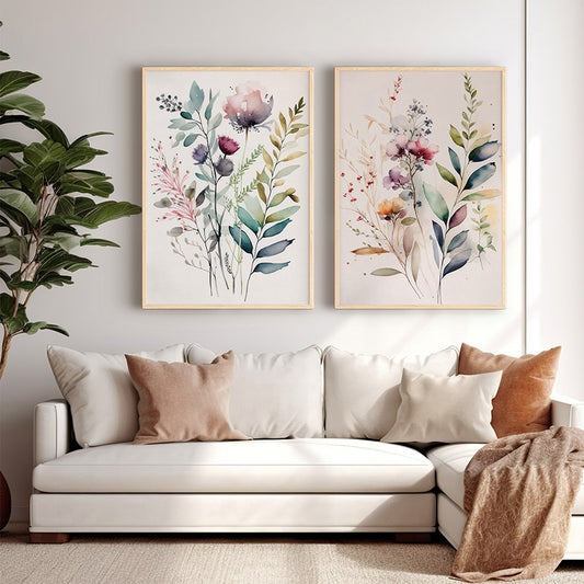 Πίνακας Jeremy pakoworld δίπτυχος με ψηφιακή εκτύπωση και πλαίσιο 33x1.5x48εκ - Hippiehome.gr