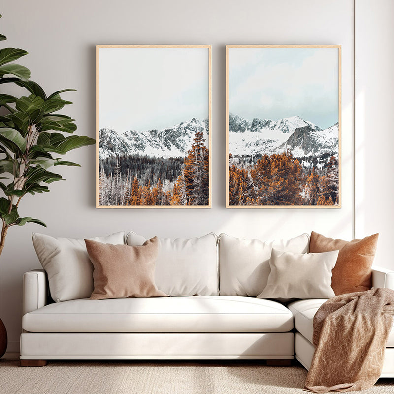 Πίνακας Essen pakoworld δίπτυχος με ψηφιακή εκτύπωση και πλαίσιο 33x1.5x48εκ - Hippiehome.gr