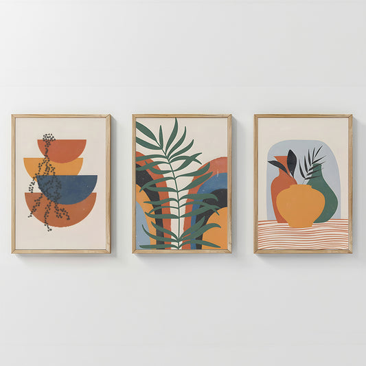 Πίνακας Alenza pakoworld τρίπτυχος με ψηφιακή εκτύπωση και πλαίσιο 33x1.5x48εκ - Hippiehome.gr