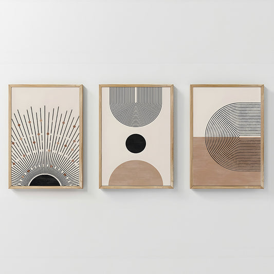 Πίνακας Lagon pakoworld τρίπτυχος με ψηφιακή εκτύπωση και πλαίσιο 33x1.5x48εκ - Hippiehome.gr