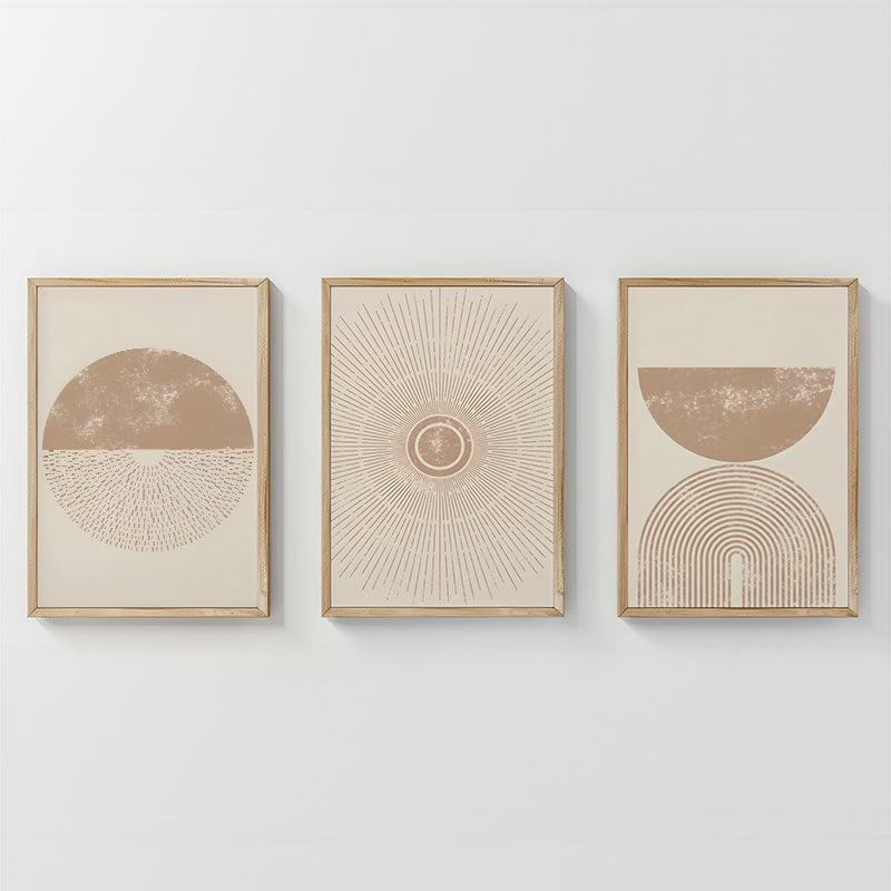 Πίνακας Varenzy pakoworld τρίπτυχος με ψηφιακή εκτύπωση και πλαίσιο 33x1.5x48εκ - Hippiehome.gr