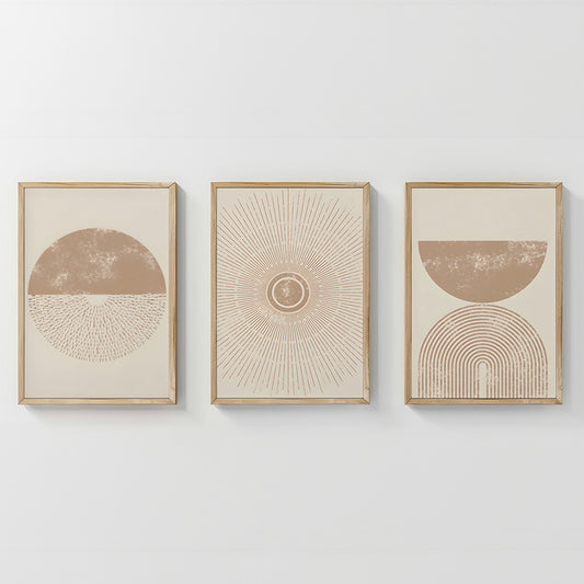 Πίνακας Varenzy pakoworld τρίπτυχος με ψηφιακή εκτύπωση και πλαίσιο 33x1.5x48εκ - Hippiehome.gr