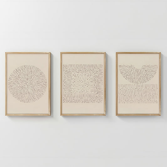 Πίνακας Fouldy pakoworld τρίπτυχος με ψηφιακή εκτύπωση και πλαίσιο 33x1.5x48εκ - Hippiehome.gr