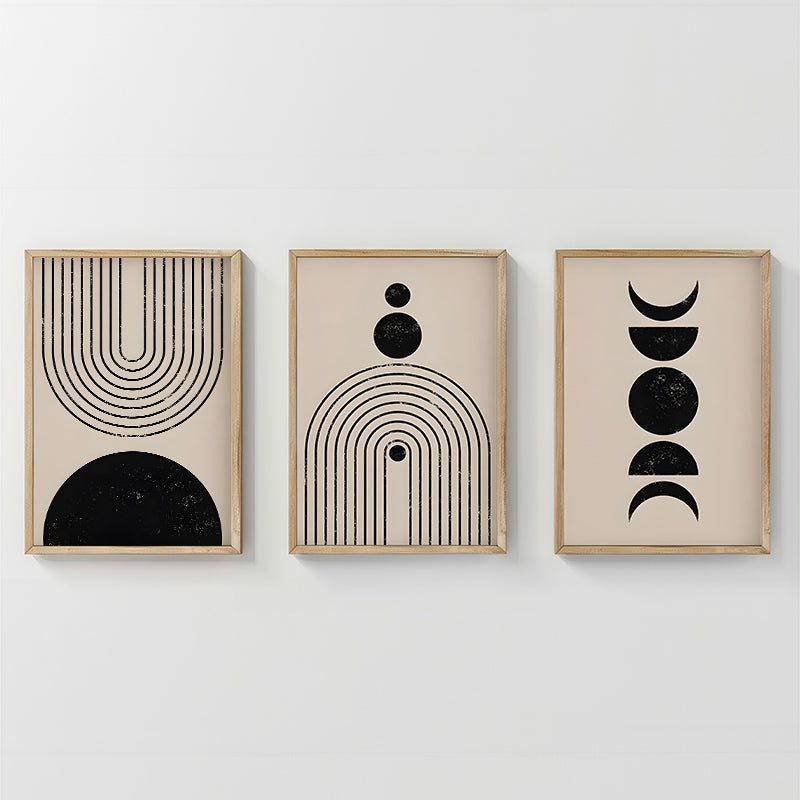 Πίνακας Aregon pakoworld τρίπτυχος με ψηφιακή εκτύπωση και πλαίσιο 33x1.5x48εκ - Hippiehome.gr