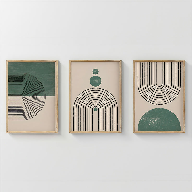 Πίνακας Malecy pakoworld τρίπτυχος με ψηφιακή εκτύπωση και πλαίσιο 33x1.5x48εκ - Hippiehome.gr