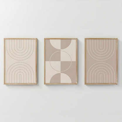 Πίνακας Zenzia pakoworld τρίπτυχος με ψηφιακή εκτύπωση και πλαίσιο 33x1.5x48εκ - Hippiehome.gr