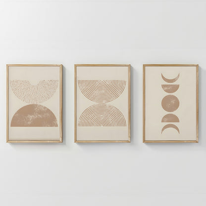 Πίνακας Klipen pakoworld τρίπτυχος με ψηφιακή εκτύπωση και πλαίσιο 33x1.5x48εκ - Hippiehome.gr