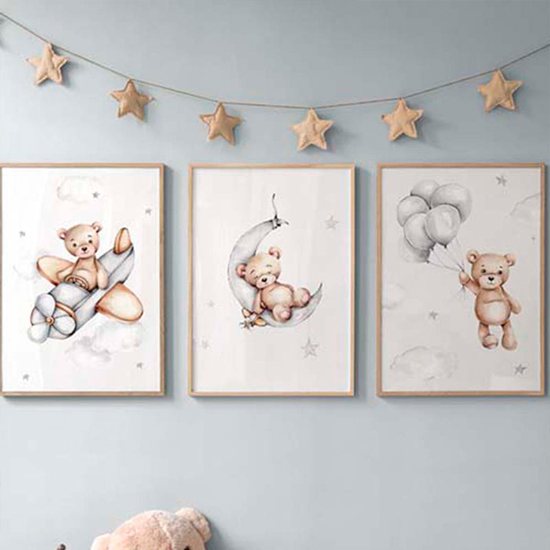 Πίνακας Luthra pakoworld τρίπτυχος με ψηφιακή εκτύπωση και πλαίσιο 33x1.5x48εκ - Hippiehome.gr