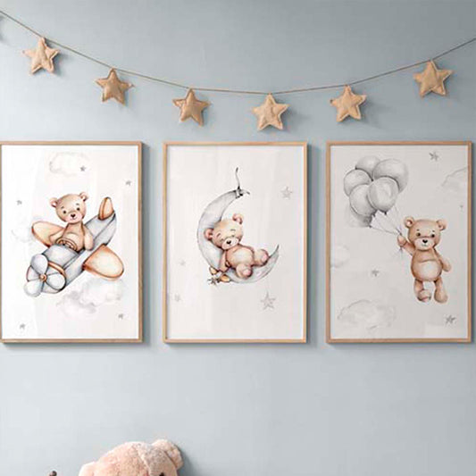 Πίνακας Luthra pakoworld τρίπτυχος με ψηφιακή εκτύπωση και πλαίσιο 33x1.5x48εκ - Hippiehome.gr