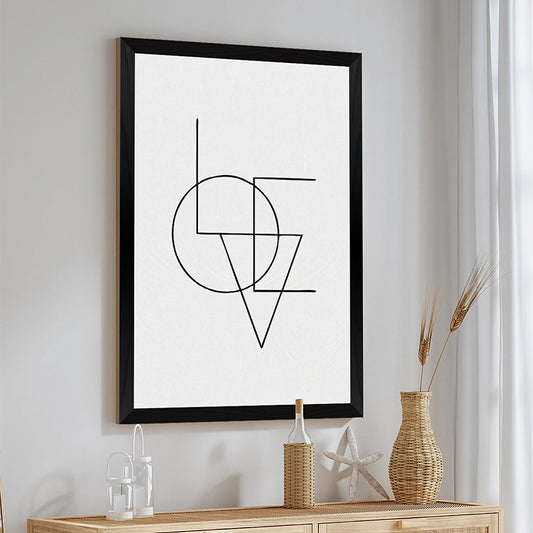 Πίνακας Felora pakoworld με ψηφιακή εκτύπωση και πλαίσιο 33x1.5x48εκ - Hippiehome.gr