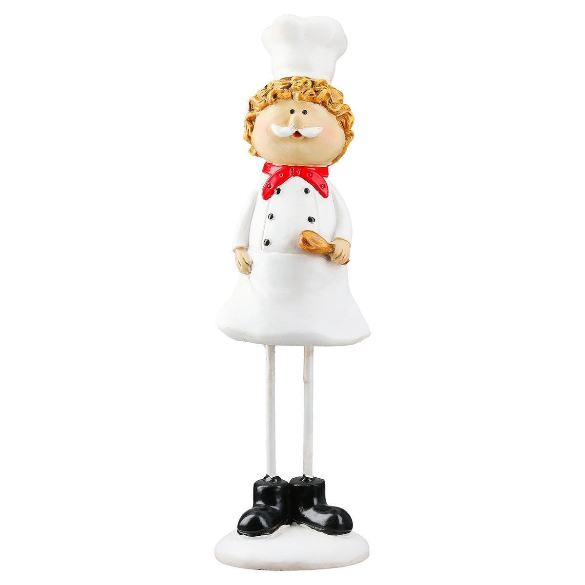 Φιγούρα Cook "Star Chef" Πολυρεζίνη Λευκό PU Pcs. Assorted 6x5x20cm - Hippiehome.gr