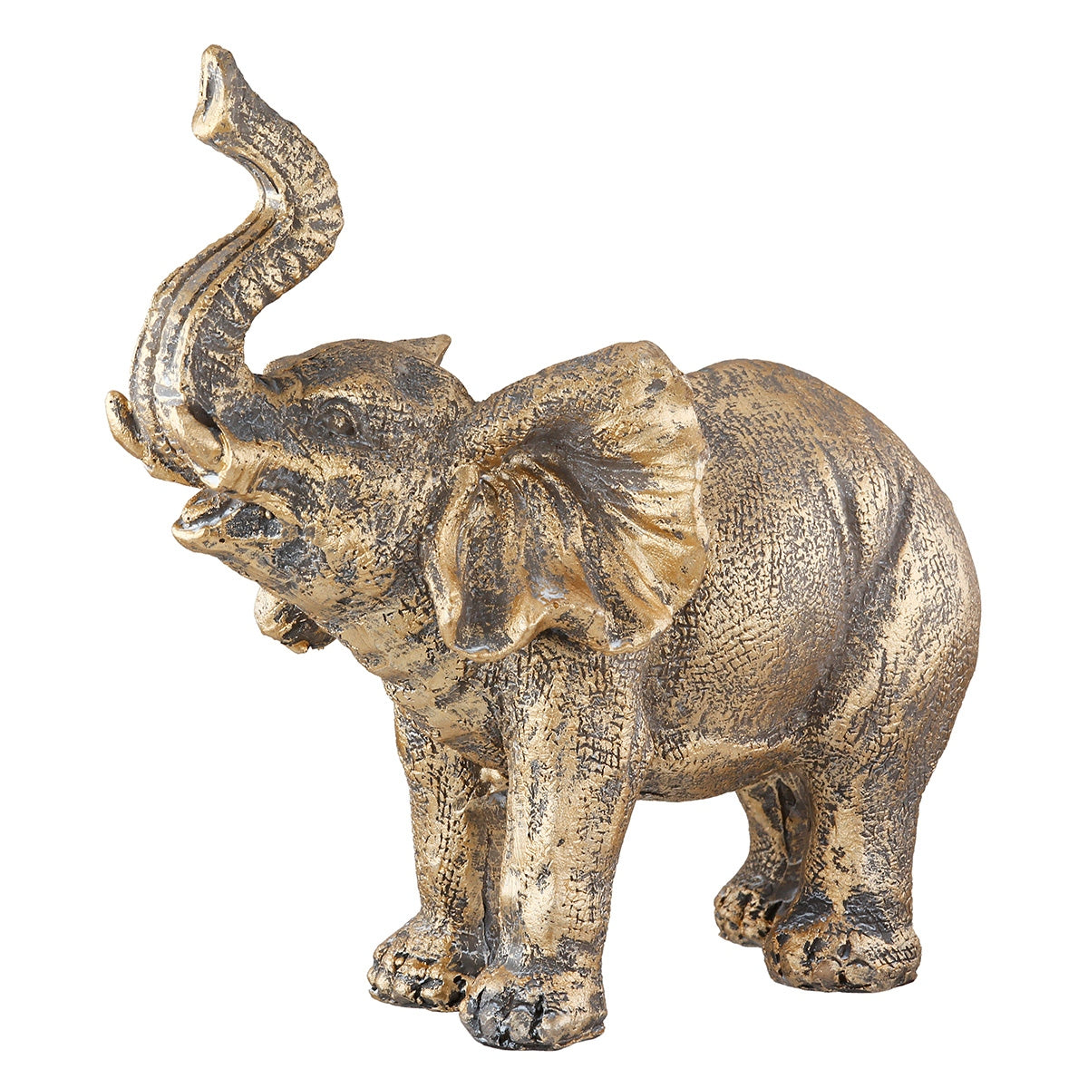 Φιγούρα Elephant Giraffe Rhinoceros "Africa Trio" Πολυρεζίνη Μπρούντζινο PU Pcs. Assorted - Hippiehome.gr