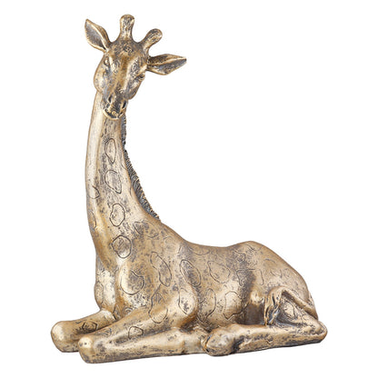 Φιγούρα Elephant Giraffe Rhinoceros "Africa Trio" Πολυρεζίνη Μπρούντζινο PU Pcs. Assorted - Hippiehome.gr