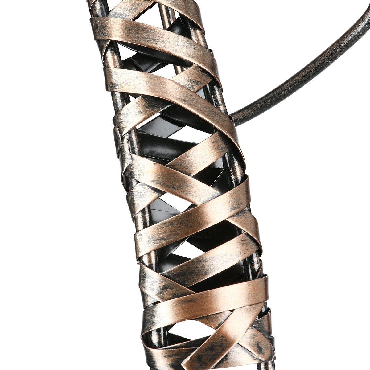 Φιγούρα Musician "Ribbon" Μέταλλο Μπρούντζινο PU 20x12X46cm - Hippiehome.gr